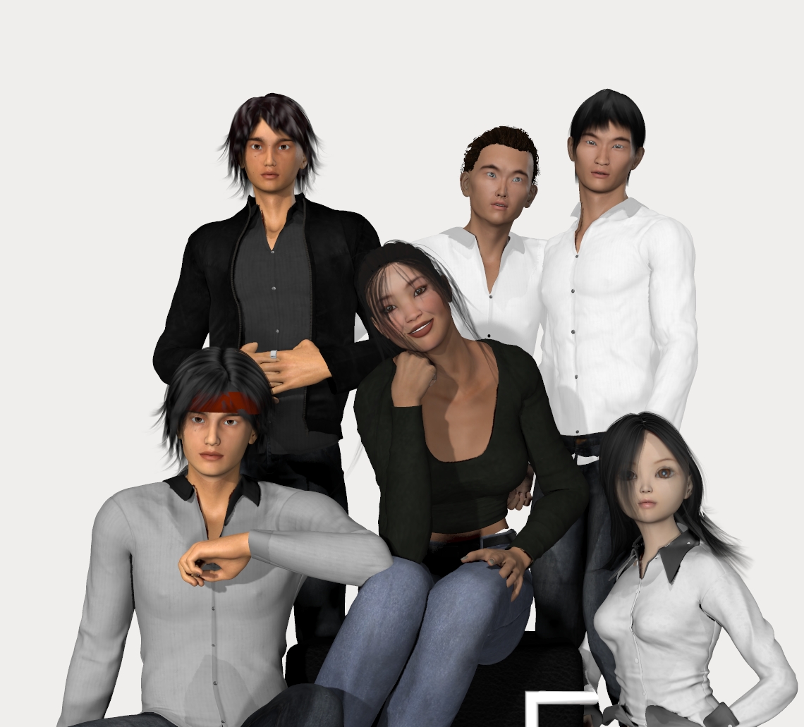 Family portraite Asian 001